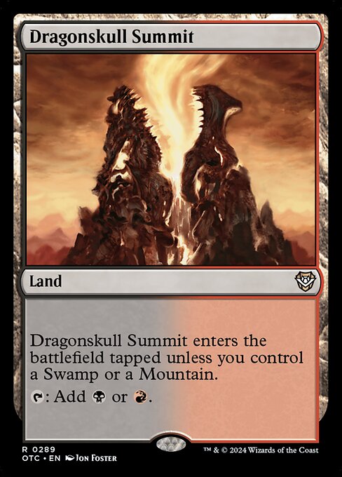 Dragonskull Summit (Outlaws of Thunder Junction Commander #289)