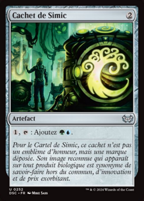 Simic Signet (Duskmourn: House of Horror Commander #252)