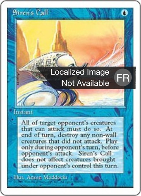 Siren's Call (Fourth Edition #101)