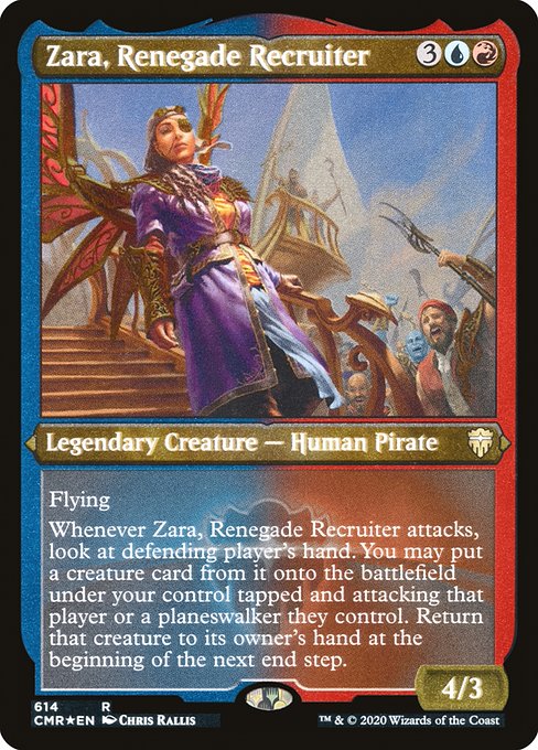 Zara, Renegade Recruiter card image