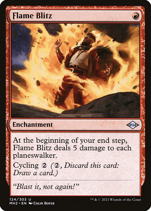 Flame Blitz card image