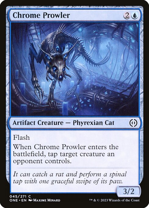 Chrome Prowler (Phyrexia: All Will Be One #45)