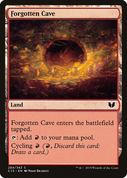 Forgotten Cave (Commander 2015 #284)