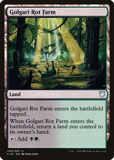 Golgari Rot Farm (C18)