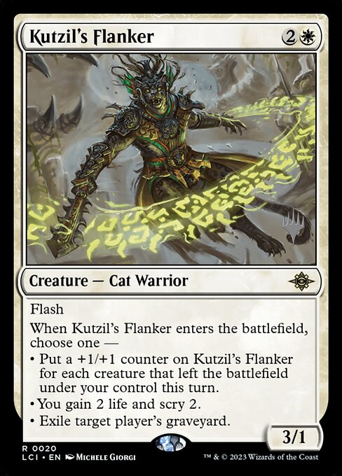 Kutzil's Flanker (The Lost Caverns of Ixalan Promos #20p)