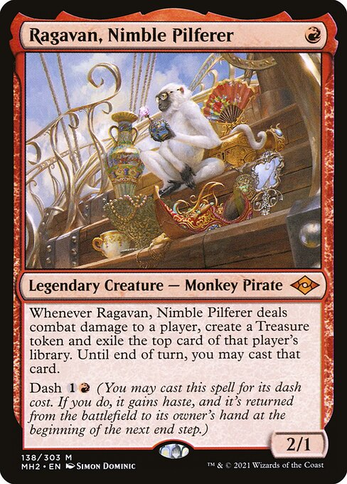 Ragavan, Nimble Pilferer (mh2) 138 Ragavan, Nimble Pilferer (mh2) 138