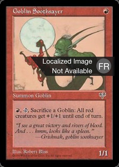 Goblin Soothsayer (Mirage #179)