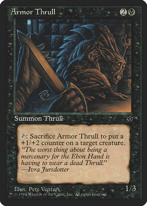 Armor Thrull (Fallen Empires #33a)