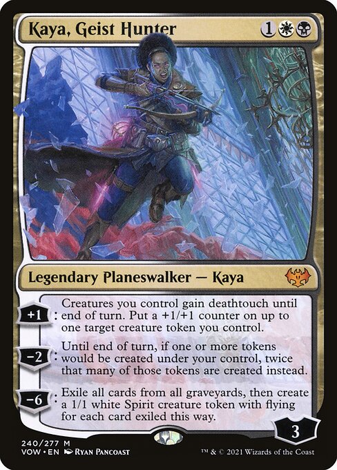 Kaya, Geist Hunter (Innistrad: Crimson Vow #240)