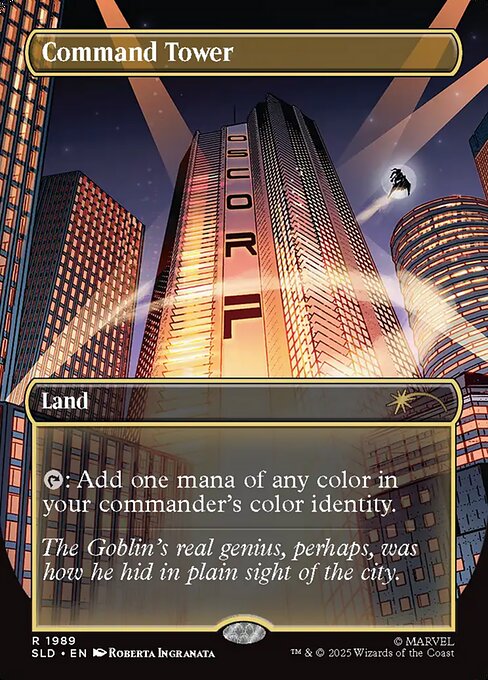 Command Tower magic the gathering card art