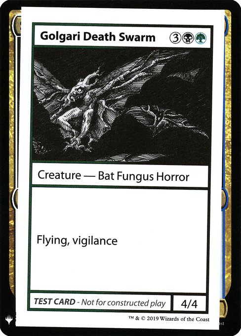 Golgari Death Swarm card image
