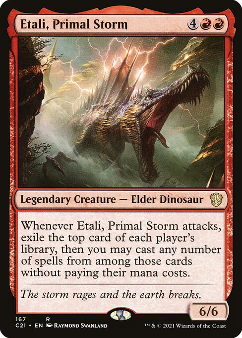 Etali, Primal Storm (Commander 2021 #167)