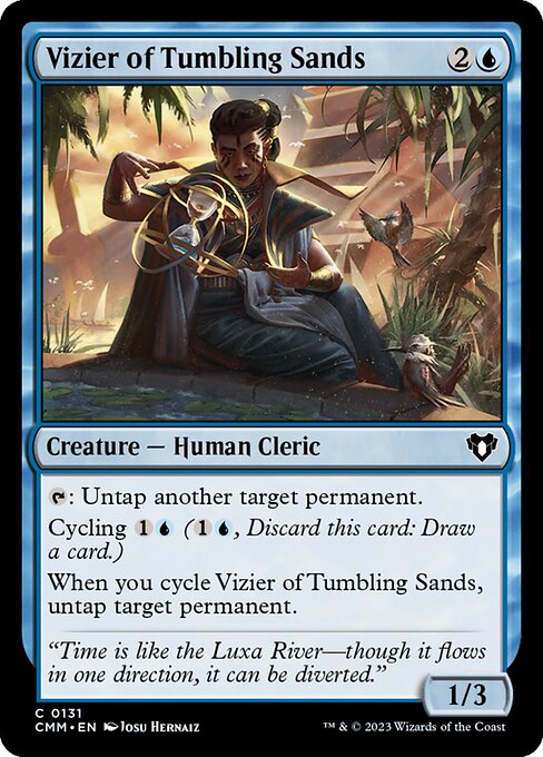 Vizier of Tumbling Sands (cmm) 131