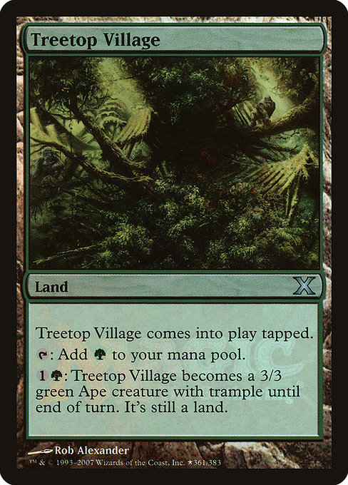 Treetop Village (Tenth Edition Promos #2)