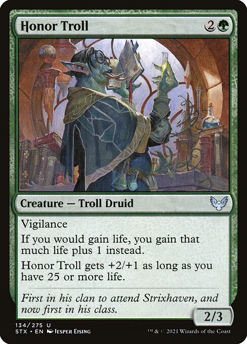Honor Troll card image