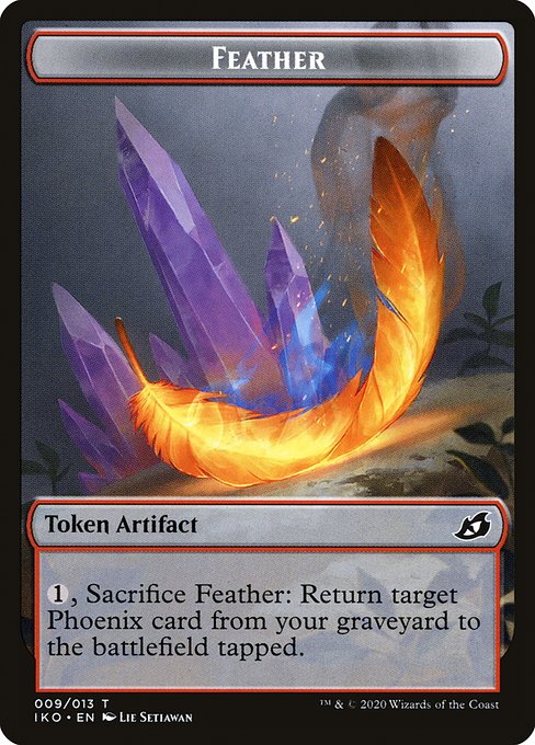 Feather (Ikoria: Lair of Behemoths Tokens #9)
