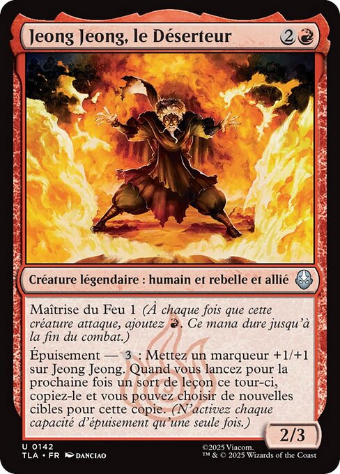 "Flaming Hot Jazz Hands" magic the gathering card art