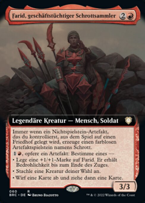 Farid, Enterprising Salvager (The Brothers' War Commander #60)