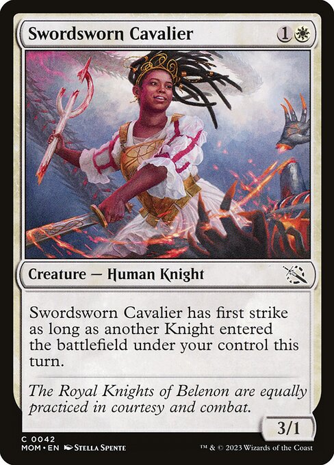 Swordsworn Cavalier card image