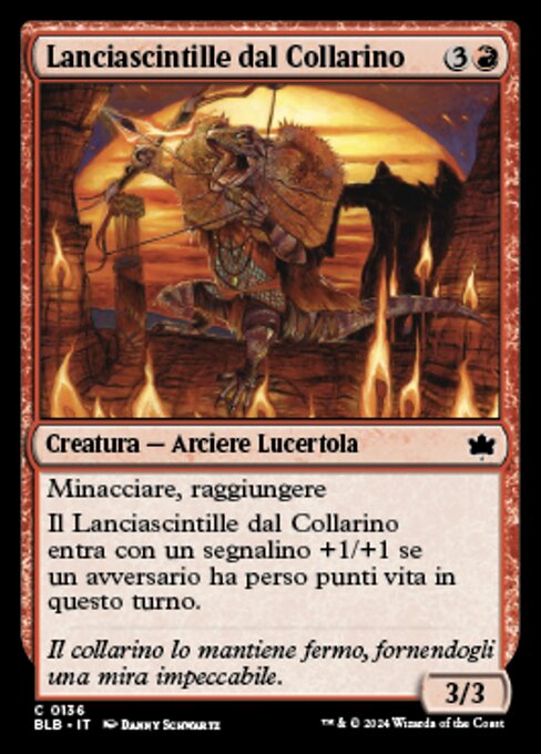 Lanciascintille dal Collarino