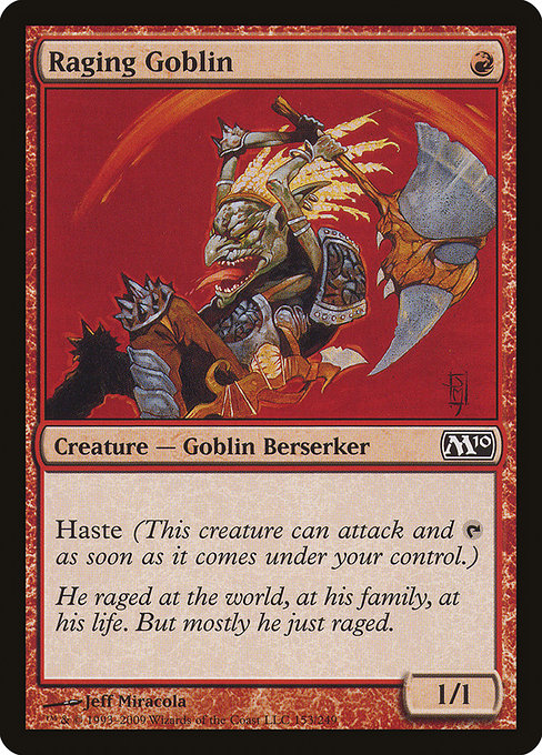 Raging Goblin (Magic 2010 #153)
