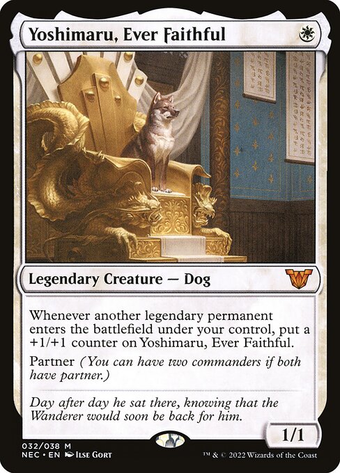 Yoshimaru, Ever Faithful (Neon Dynasty Commander #32)