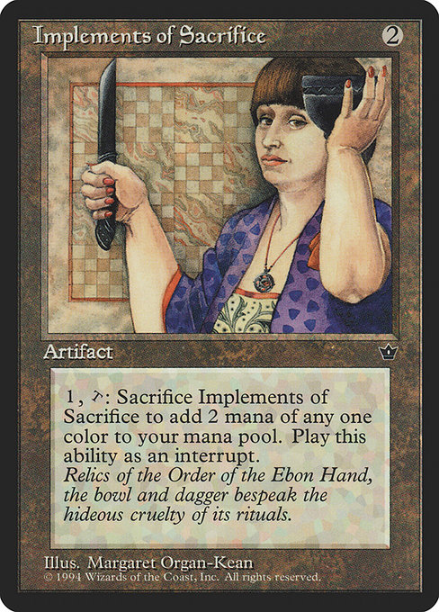 Implements of Sacrifice card image
