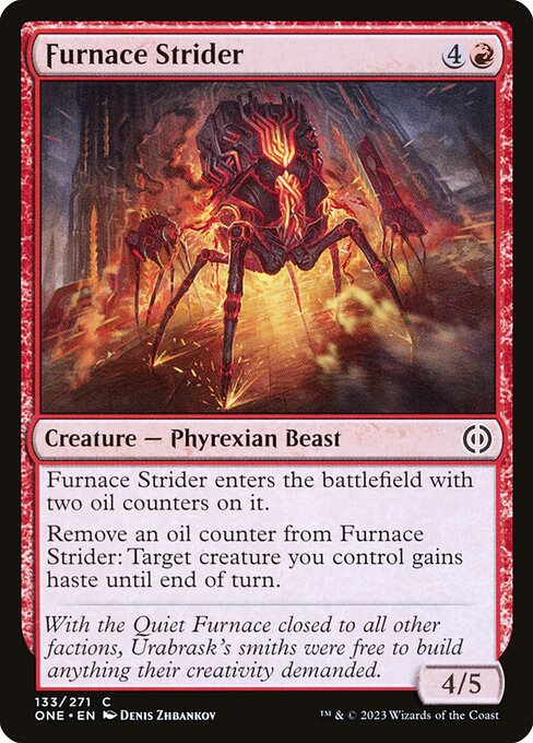 Furnace Strider (Phyrexia: All Will Be One #133)
