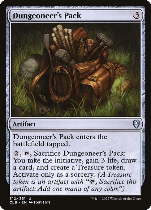 Dungeoneer's Pack (clb) 312