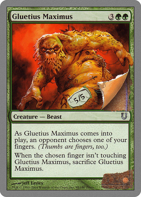 Gluetius Maximus (Unhinged #98)