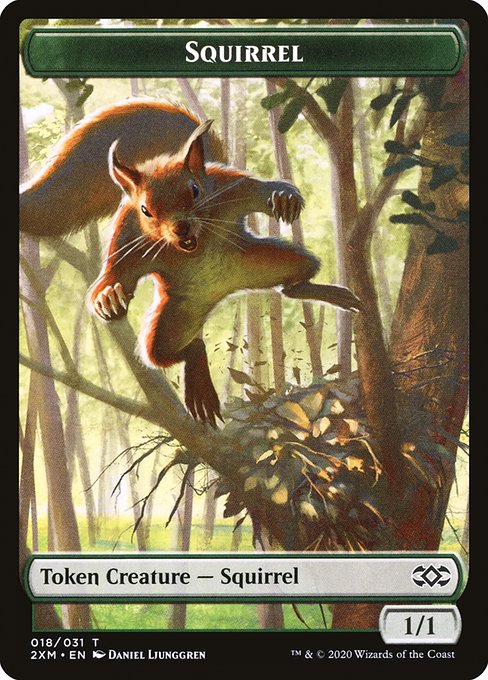 Squirrel (Double Masters Tokens #18)