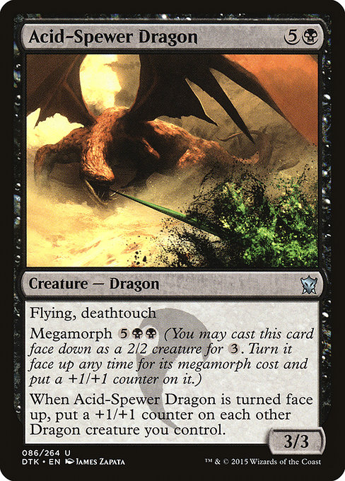 Acid-Spewer Dragon (Dragons of Tarkir #86)