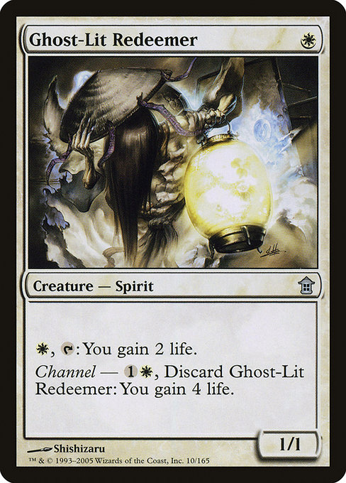 Ghost-Lit Redeemer (Saviors of Kamigawa #10)