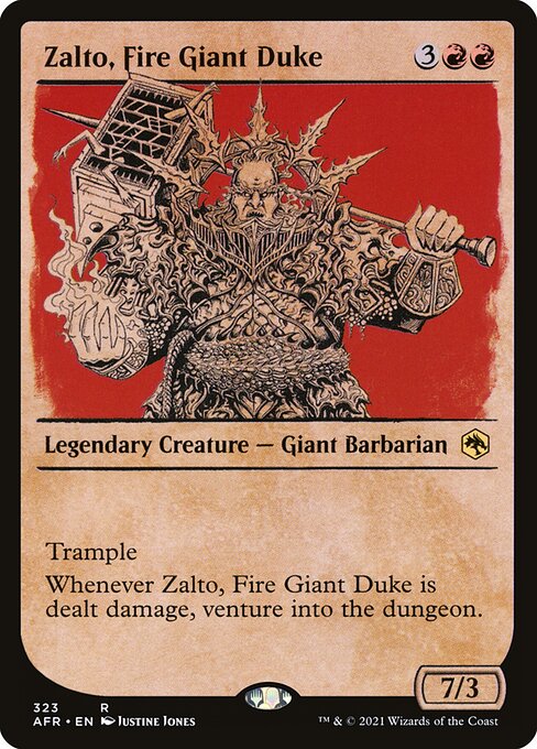 Zalto, Fire Giant Duke card image