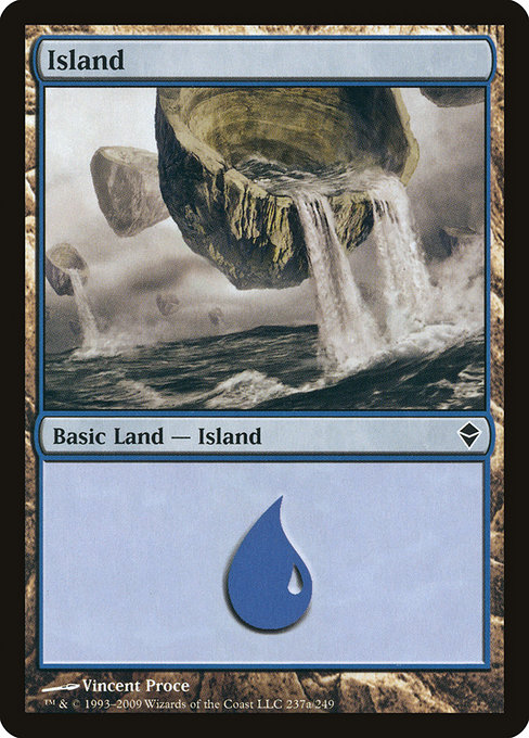 Island (Zendikar #237a)