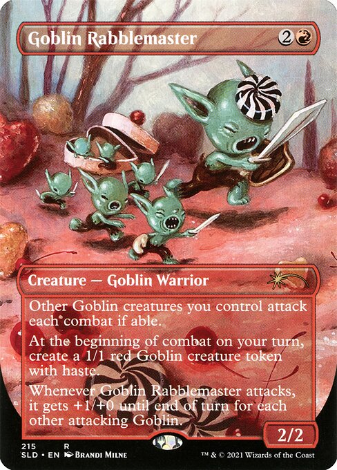 Goblin Rabblemaster (sld) 215