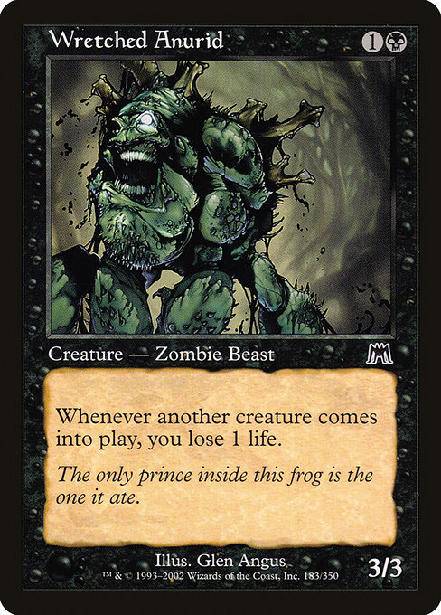 Wretched Anurid card image