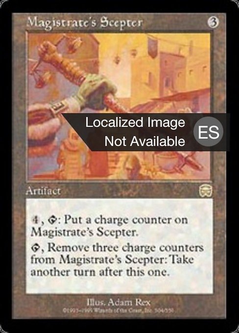 Magistrate's Scepter (Mercadian Masques #304)