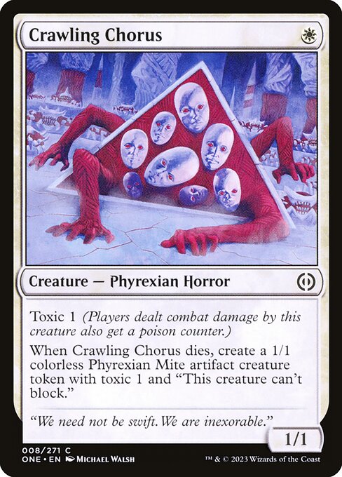 Crawling Chorus (Phyrexia: All Will Be One #8)