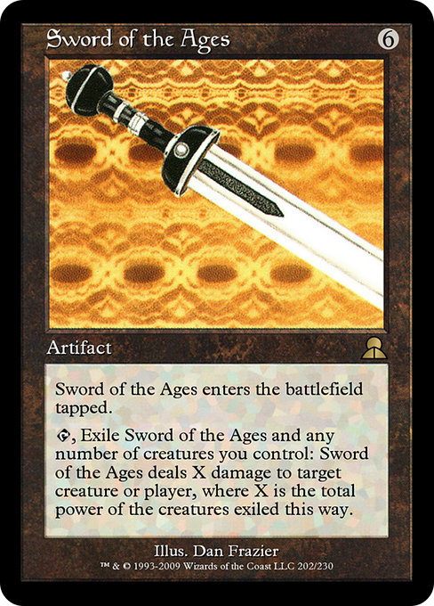 Sword of the Ages (Masters Edition III #202)