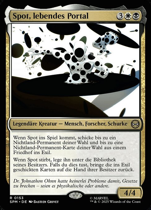 Spot, lebendes Portal