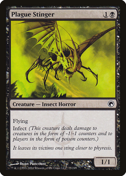 Plague Stinger (Scars of Mirrodin #75)