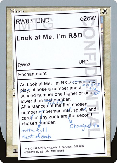 Look at Me, I'm R&D (Unsanctioned #9)