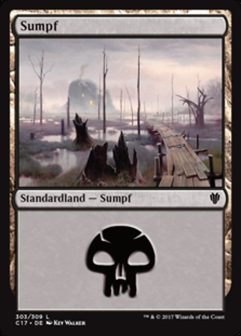 Swamp (Commander 2017 #303)