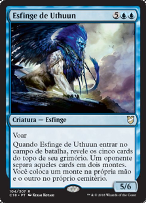 Sphinx of Uthuun (Commander 2018 #104)