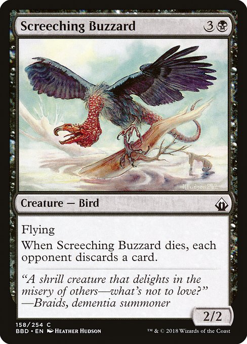 Screeching Buzzard (Battlebond #158)