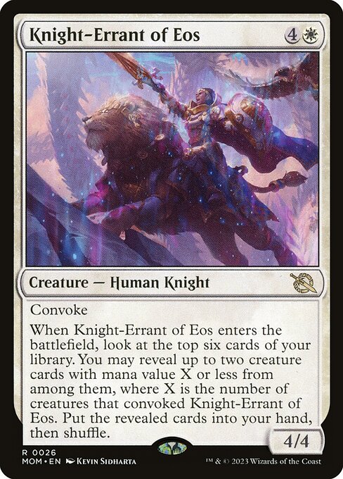 Knight-Errant of Eos (mom) 26