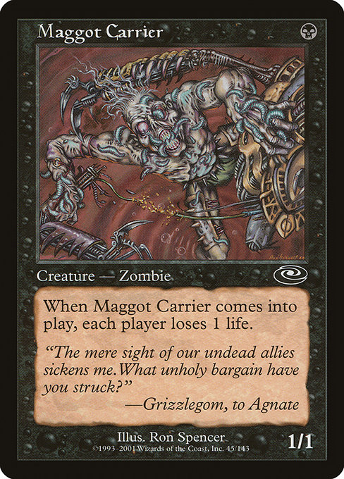 Propagateur de vermine|Maggot Carrier