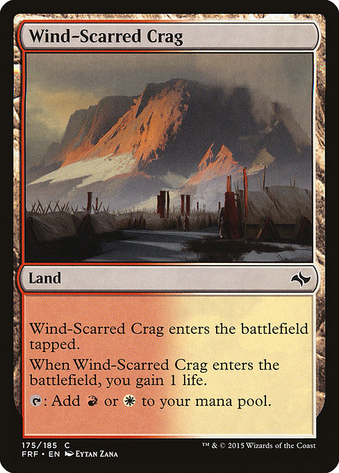 Wind-Scarred Crag (Fate Reforged #175)
