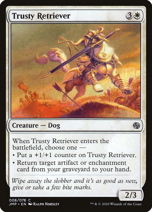 Trusty Retriever card image